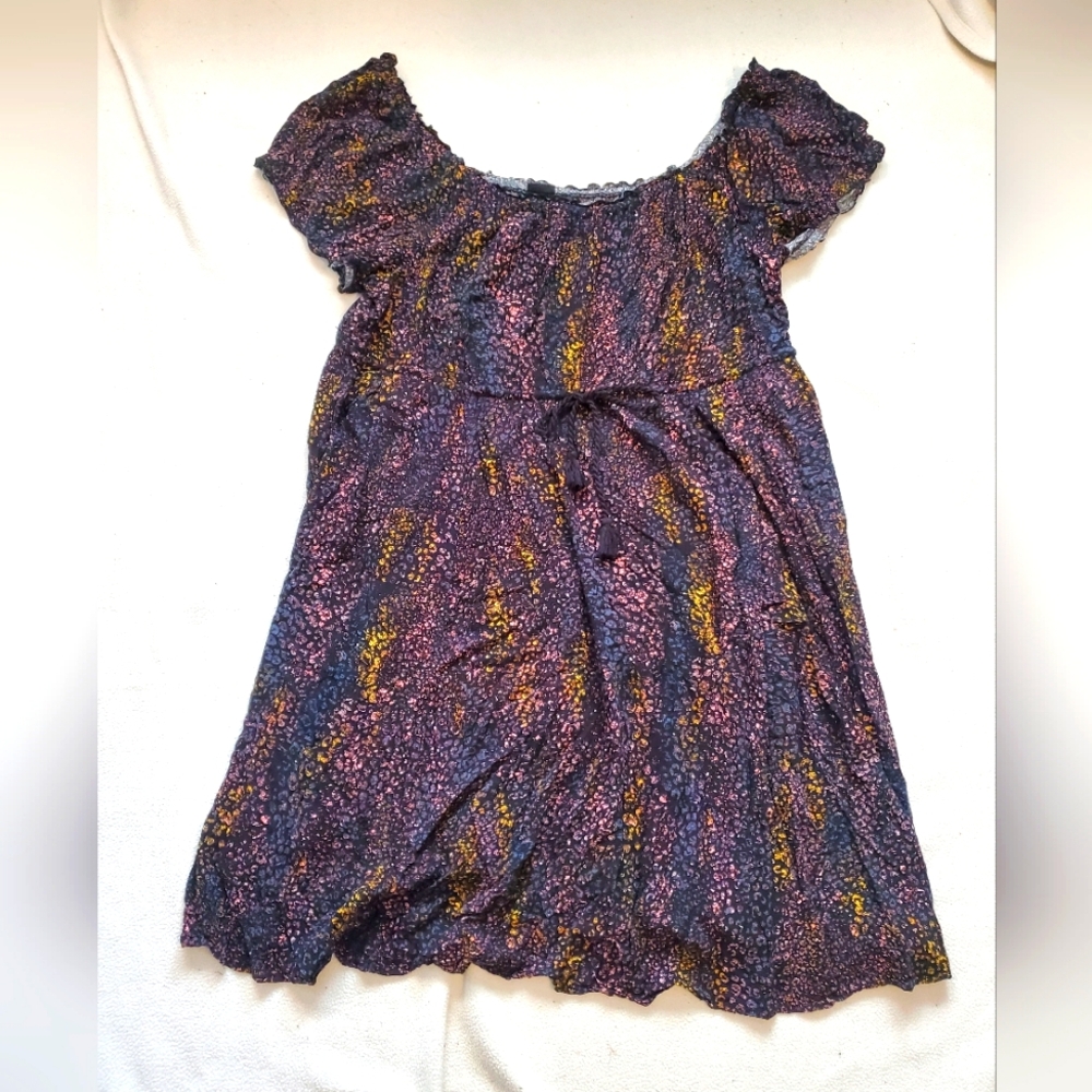 TORRID size 6 Casual Dress black floral